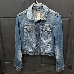Mossimo Supply Co. Women's Blue Jean Jacket